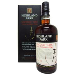 Highland Park Vintage Cask #2794 1986