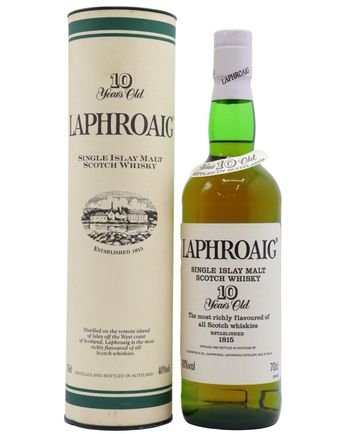 Laphroaig 10 años Royal Warrant