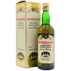 Rosebank (silent) Unblended Single Malt 3 Stills 8 Year Old