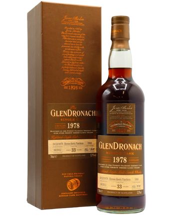 Glendronach 1978 33 años Oloroso Sherry Cask #1068