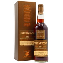 Glendronach Batch 8 Single Pedro Ximenez Sherry Cask #5409 1991 21 Year Old