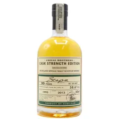 Scapa Chivas Brothers Cask Strength Edition Single Malt 1993 20 Year Old