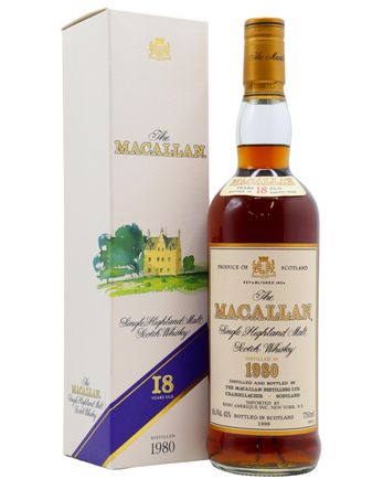 Macallan 1980 18 años