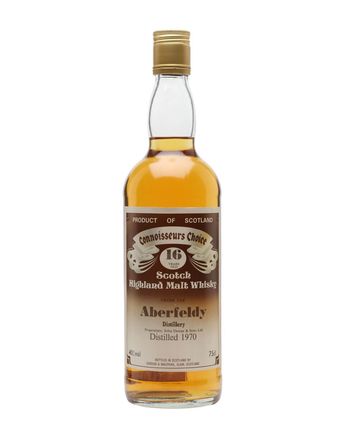 Aberfeldy 1970 16 años Brown Label Gordon & Macphail