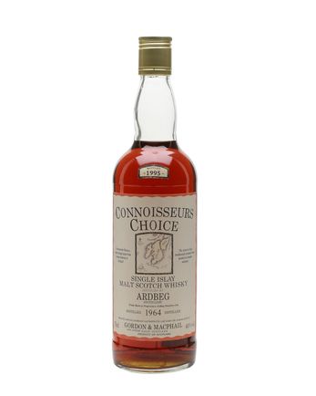 Ardbeg 1964 32 años Map Label Connoisseurs Choice Gordon & Macphail