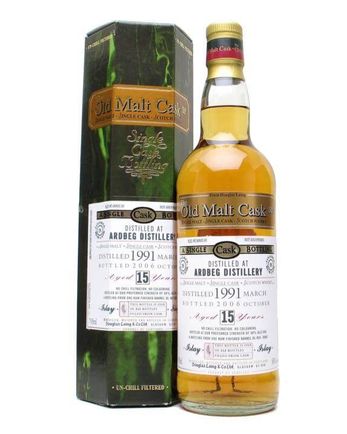 Ardbeg 1991 15 años Rum Cask #3060 Douglas Laing Old Malt Cask