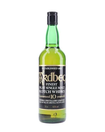 Ardbeg 10 años Bottled 1990's