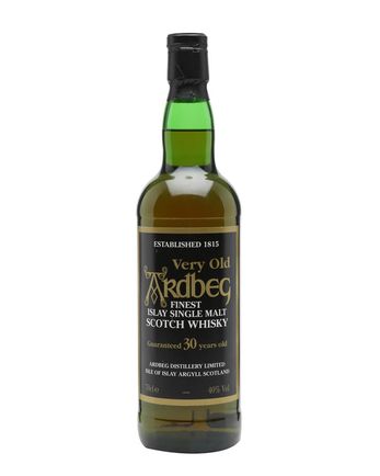 Ardbeg 30 años Bottled 1990s