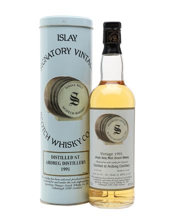 Ardbeg 1991 8 años Casks# 617 620 Signatory