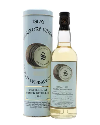 Ardbeg 1991 8 años Casks #629 630 Signatory