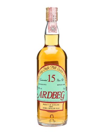 Ardbeg 1973 15 años Clear Glass Screwcap Sestante
