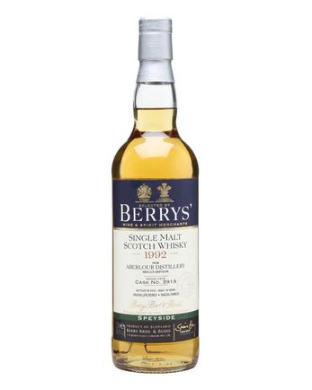 Aberlour 1992 19 años Cask #3919 Berry Bros & Rudd