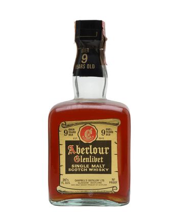 Aberlour Glenlivet 9 años Bottled 1970s