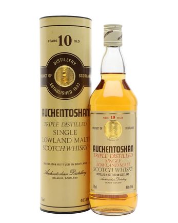 Auchentoshan 10 años Bottled 1980s