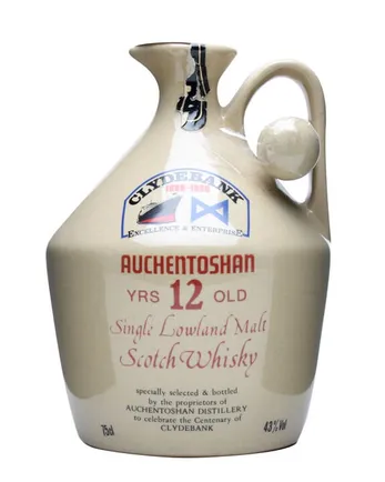 Auchentoshan 12 años Bottled 1980's 75cl