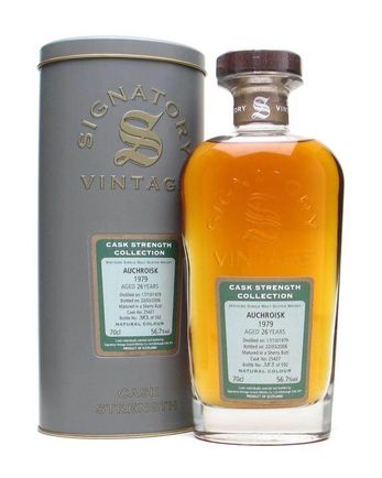 Auchroisk 1979 26 años Sherry Cask Signatory Cask Strength Collection