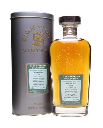 Auchroisk 1979 29 años Sherry Cask Signatory Cask Strength Collection