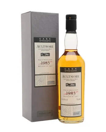 Aultmore 1983 14 años Cask Strength Flora & Fauna