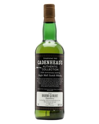 Balvenie 1979 12 años 150th Anniversary Cadenhead's