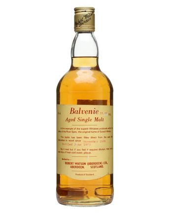 Balvenie 1969 12 años Robert Watson Independent Bottler