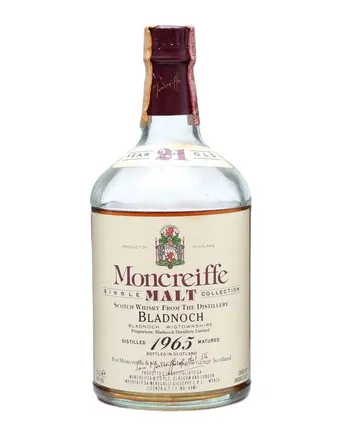 Bladnoch 1965 21 años Moncrieffe