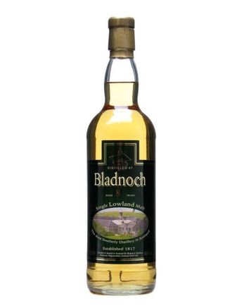 Bladnoch 8 años Distillery Label