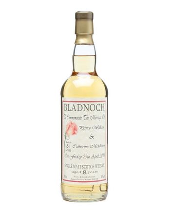 Bladnoch 8 años Royal Wedding
