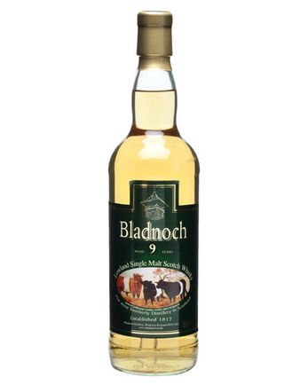 Bladnoch 9 años Cow Label