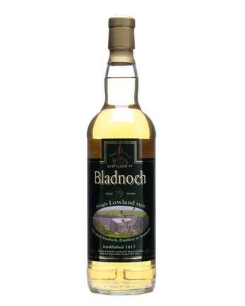 Bladnoch 19 años Distillery Label