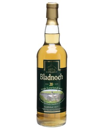 Bladnoch 20 años Distillery Label