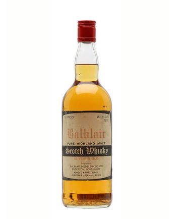 Balblair 10 años 1980's G M Gordon & Macphail