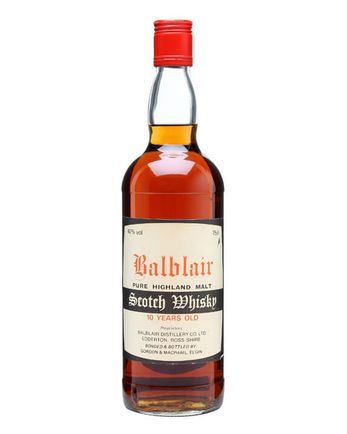 Balblair 10 años Sherry Cask Bottled 1980s Gordon & Macphail