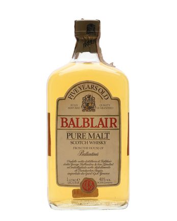Balblair 5 años Bottled 1980's 1L