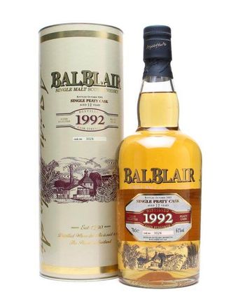 Balblair 1992 12 años Peaty Cask