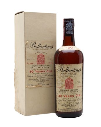 Ballantine's 30 años Bottled 1960s