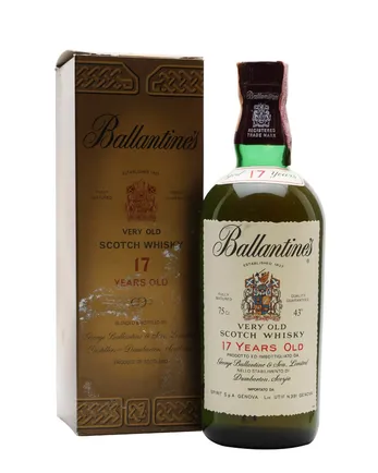 Ballantine's 17 años Bottled 1980s