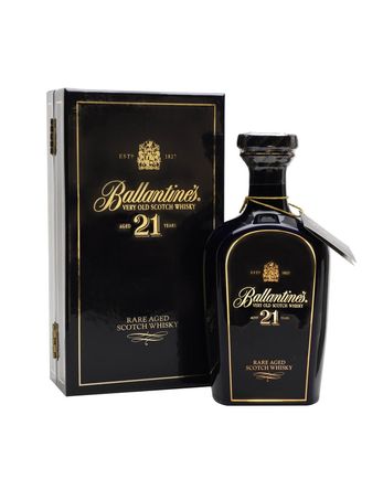 Ballantine's 21 años Blue Ceramic Half Litre
