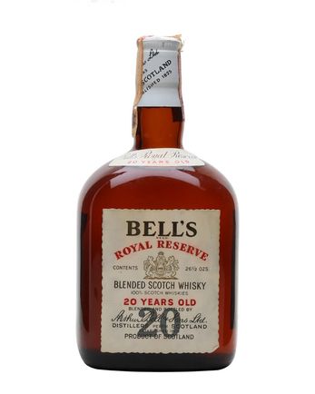 Bell's Royal Reserve 20 años Bottled 1960s