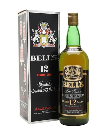 Bell's 12 años De Luxe Bottled 1970s Litre