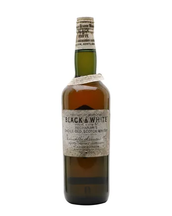 Black & White Bottled 1950s Spring Cap