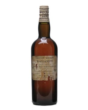 Black & White Bottled 1910s Spring Cap