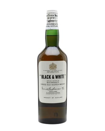 Black & White Bottled 1960s