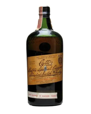 Catto's 11 años Bottled 1930's