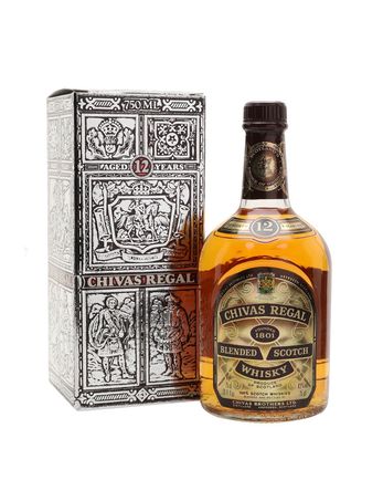 Chivas Regal 12 años Bottled 1980's