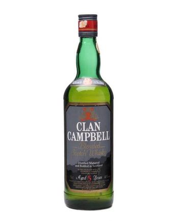 Clan Campbell 5 años Bottled 1980s