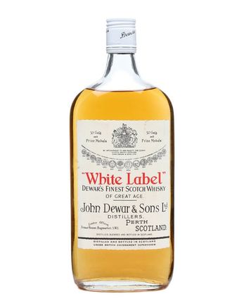 Dewar's White Label Bottled 1970's