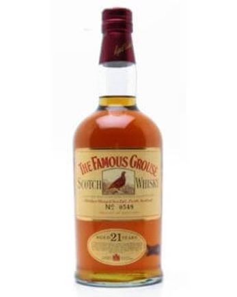 Famous Grouse 21 años Bottled 1980s