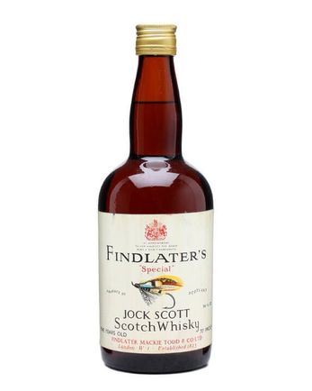 Findlater's Jock Scott Blended Whisky 5 años