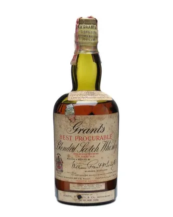 Grant's 12 años Best Procurable 1930s