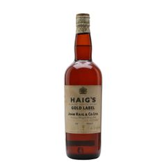 Haig Gold Label / Bottled 1960s / Spring Cap
